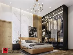 Thiết kế thi công nhà phố hiện đại 3 tầng 9x8m tại Phú Tài Phan Thiết